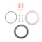 Hendrickson Replacement Kit, Hubcap, Window, Lens Plate, Tri-Lobe Screws, Cp Oil VS-32054-1 - alternate 3